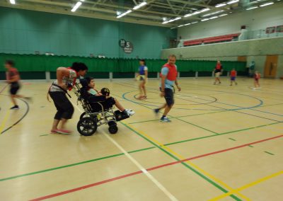 Dragonball played in wheelchairs